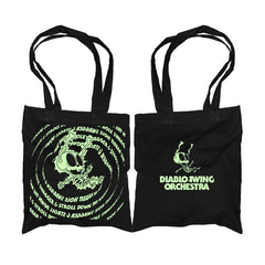 Diablo Swing Orchestra -  Bolsa Tote - Glow in the Dark Negro