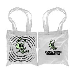 Diablo Swing Orchestra -  Bolsa Tote - Glow in the Dark Gris