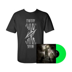 Bundle Cemetery Skyline - Nordic Gothic (Ltd. Neon Green LP + Camiseta)