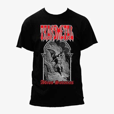 Camiseta Transmetal - Adiós Satanás
