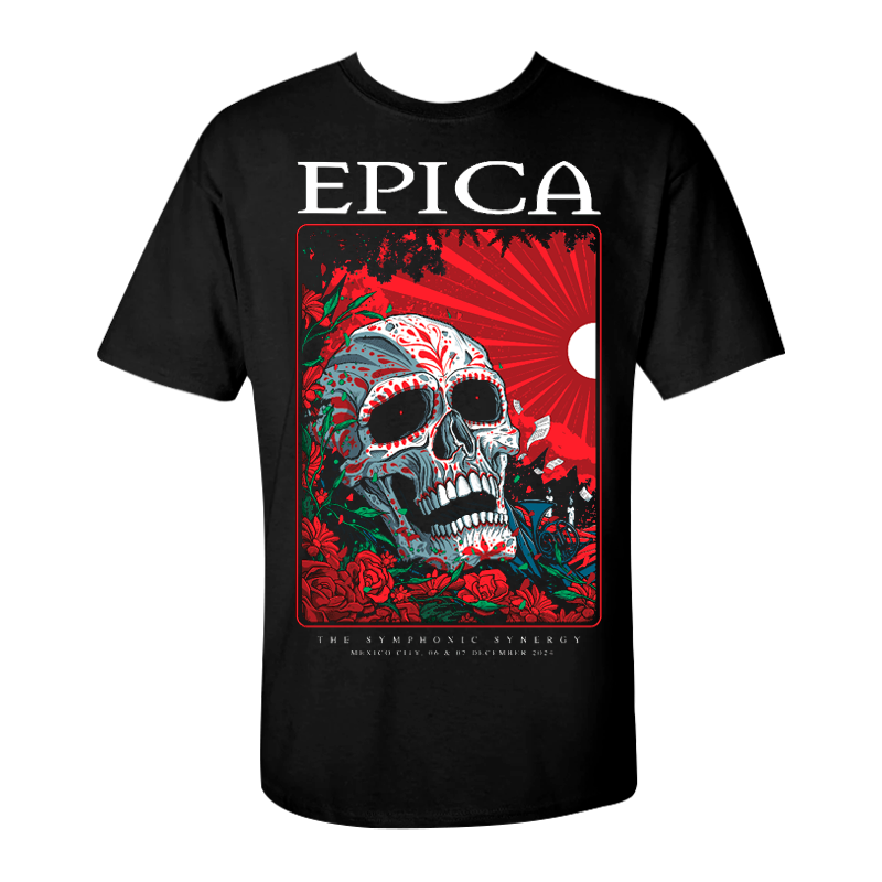 T-shirt - Epica Symphonic Sinergy México 1