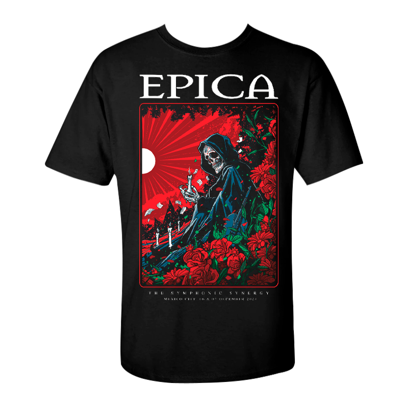 T-shirt - Epica Symphonic Sinergy México 2