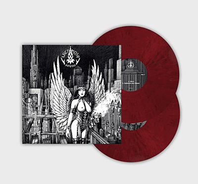Lacrimosa - Inferno (2LP Ltd. Red/White/Black Marbled Vinyl)