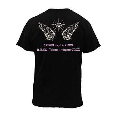 Camiseta Tribulation - México MMXXIII (Negra)