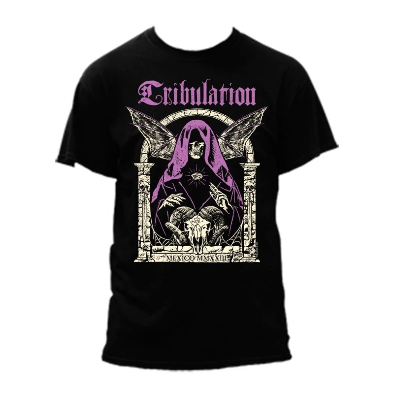 Camiseta Tribulation - México MMXXIII (Negra)