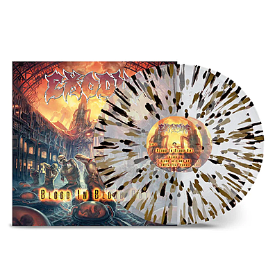 Exodus - Blood In Blood Out (LP Clear/Gold/Black Splatter)