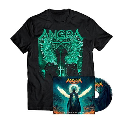 Bundle Angra Cycles of Pain - CD Digipak + Camiseta