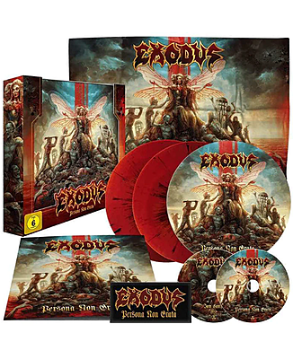 Exodus - Persona Non Grata (Ltd. Red w/ Black - Splattered 2 Vinyl Boxset)