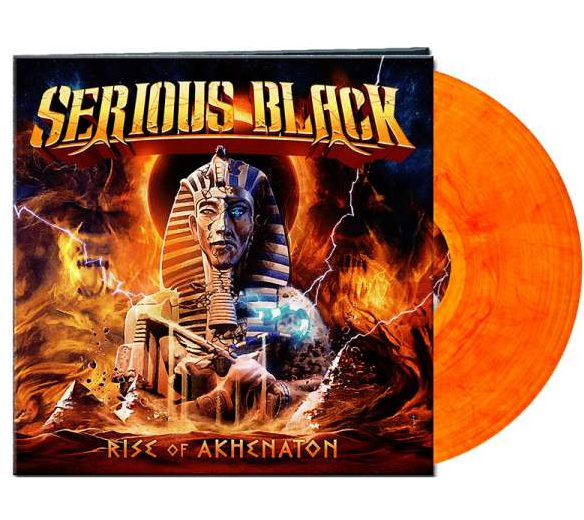 Serious Black - Rise of Akhenaton (Ltd. Red/Orange Marbled LP)