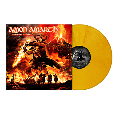 Amon Amarth - Sutur Rising (2LP Sun Yellow Marbled Vinyl)